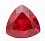 Трилион 5 * 5 (рубин) фианит