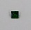 Квадрат 2 * 2 зеленый terbium#24 фианит
