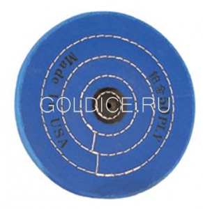 Круг полировальный синий (большой) d-150 мм